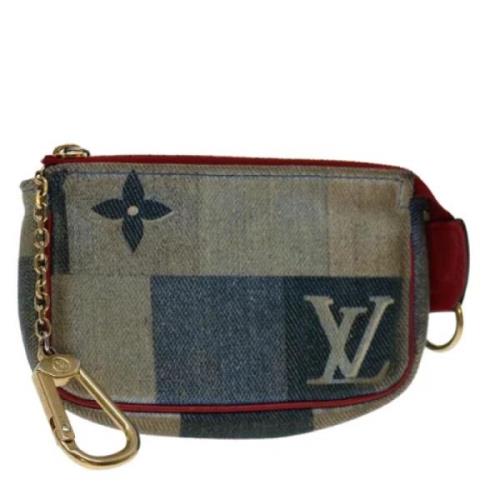 Pre-owned Canvas louis-vuitton-tasker