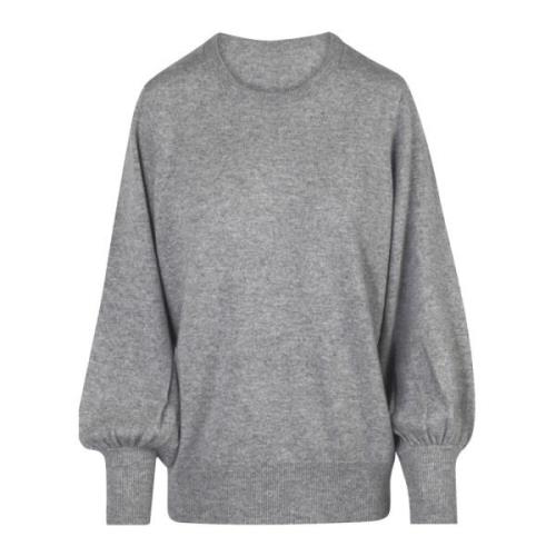 Uld Cashmere Rund Hals Sweater