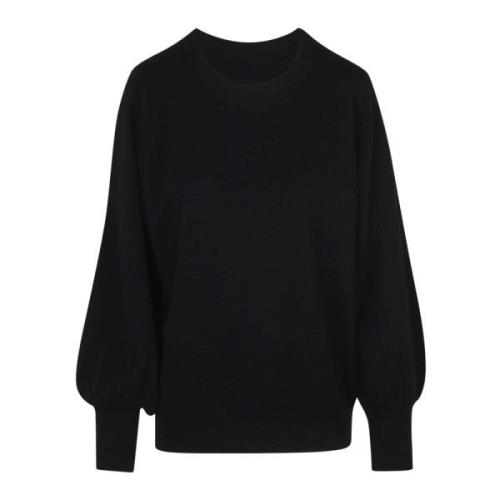 Uld Cashmere Rund Hals Sweater