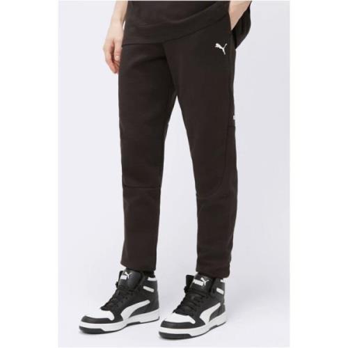 Basic Straight Joggers - Sort