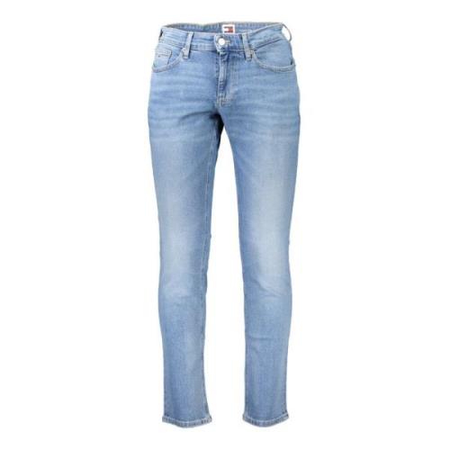 Blå Denim Jeans Austin Slim Tapered