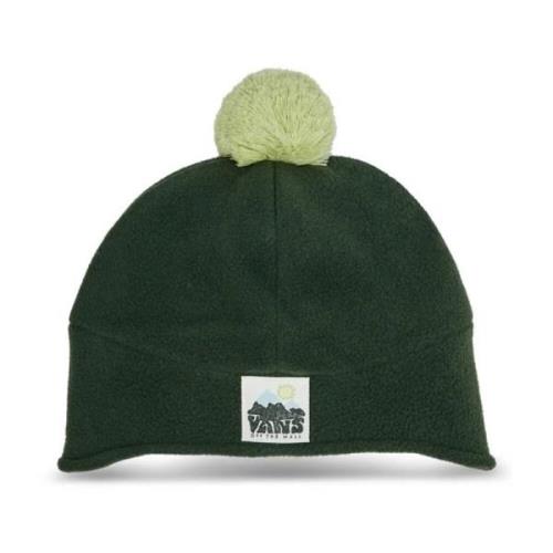 Børn Pom Pom Beanie - Grøn