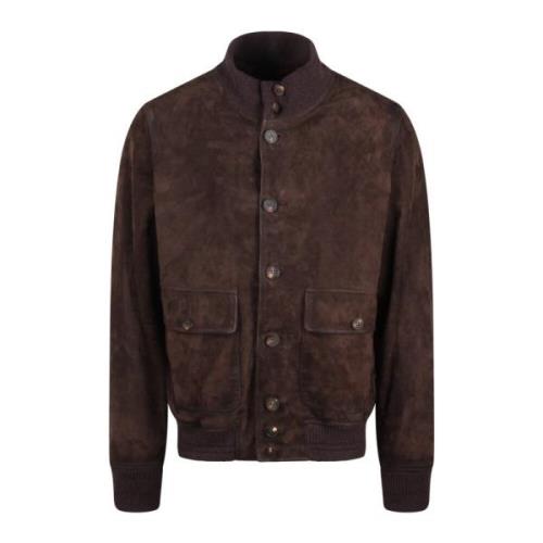 Suede Sheepskin Bomber Jacket FW24