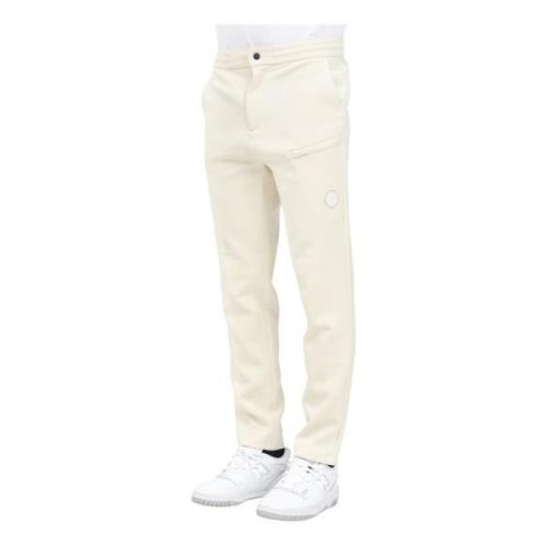 Beige Sporty Joggers Efterår Vinter