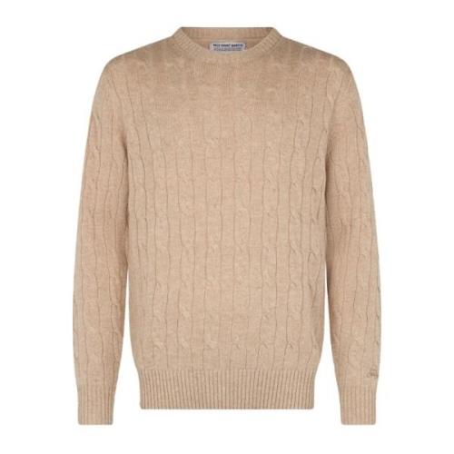 Kashmir Crewneck Sweater med St. Barth Broderi