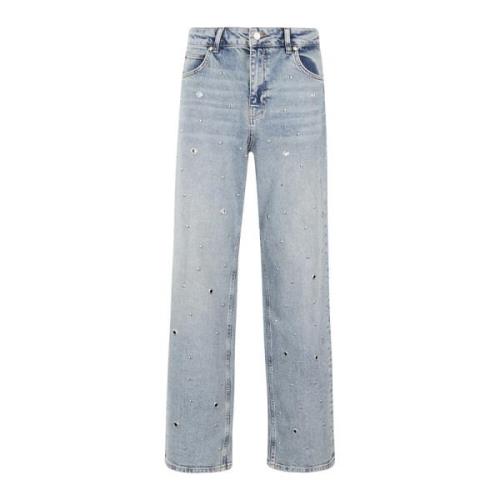 Eyelet Jeans til stilfulde outfits