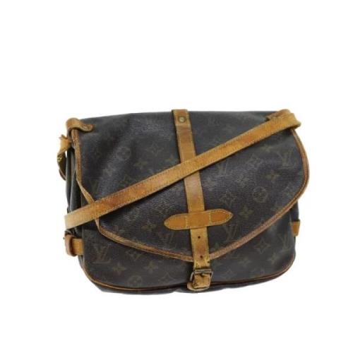 Pre-owned Canvas louis-vuitton-tasker