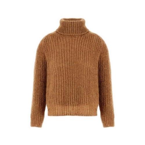 Mohair turtleneck sweater