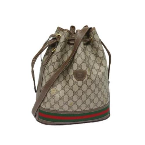 Pre-owned Canvas gucci-tasker