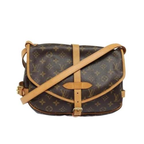 Pre-owned Canvas louis-vuitton-tasker