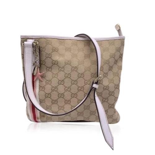 Pre-owned Canvas gucci-tasker