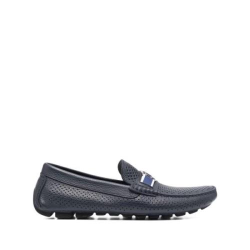 Sort læder loafers