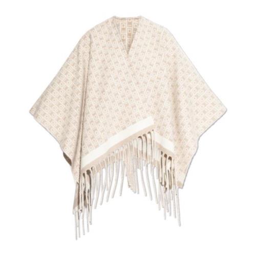 Poncho med monogram