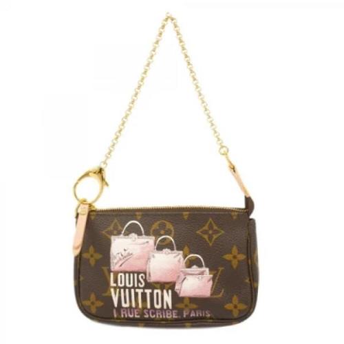 Pre-owned Canvas louis-vuitton-tasker