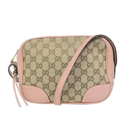 Pre-owned Canvas gucci-tasker