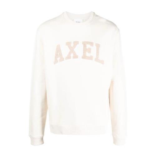 Beige Bomuldscasual Sweatshirt