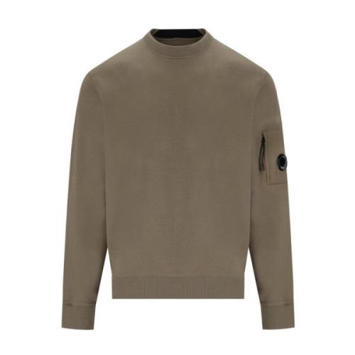 Diagonal Raised Valnød Sweatshirt