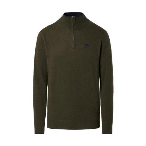 Grøn Zip Sweater