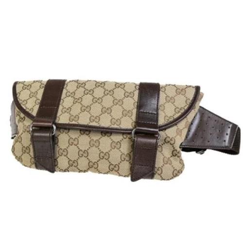 Pre-owned Canvas gucci-tasker