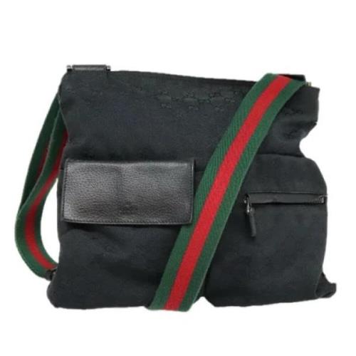 Pre-owned Canvas gucci-tasker