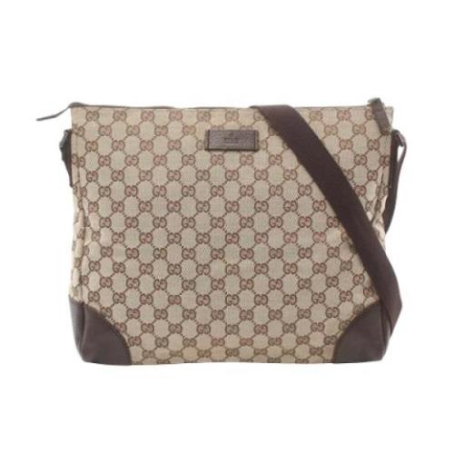 Pre-owned Canvas gucci-tasker