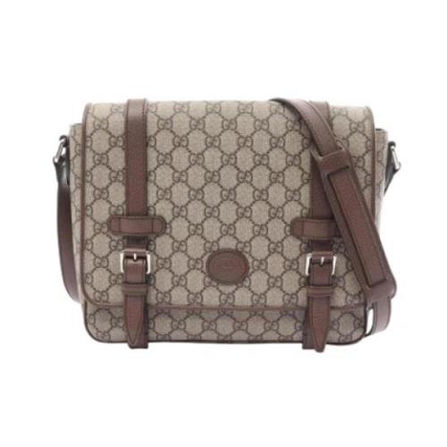 Pre-owned Canvas gucci-tasker