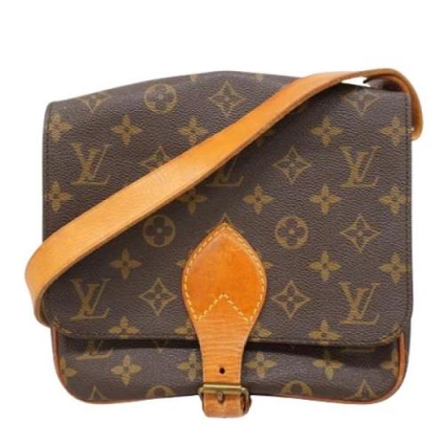 Pre-owned Canvas louis-vuitton-tasker