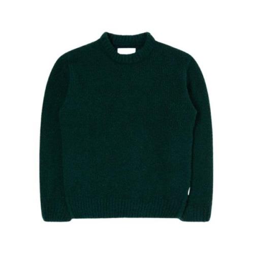 Tekstureret sweater i Pineneedle farve