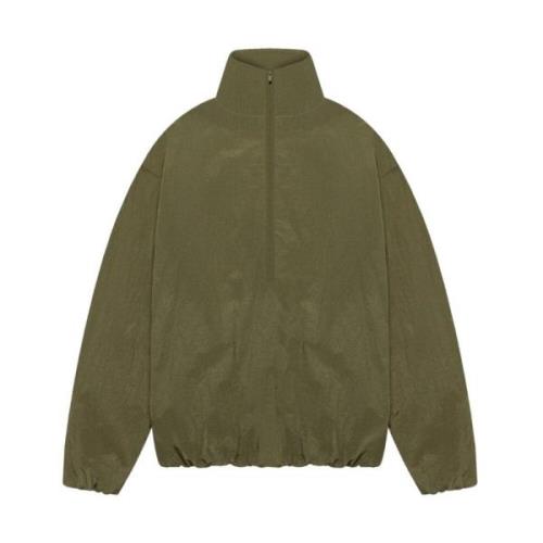 Ripstop Halfzip Pullover Militærstil