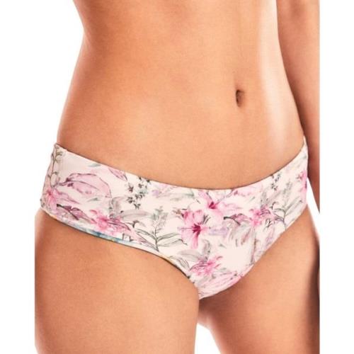 Blomstret Hipster Bikini Bund