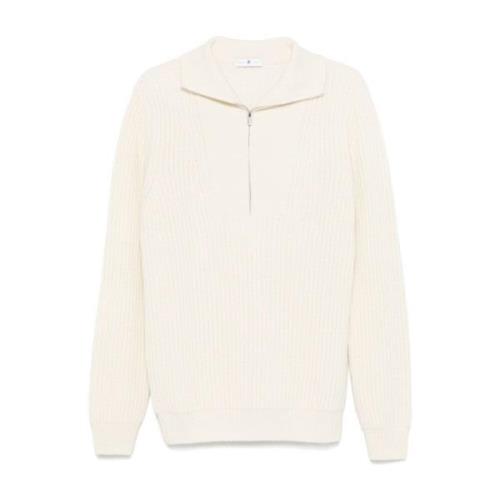 Beige Fiskerstrik Sweater