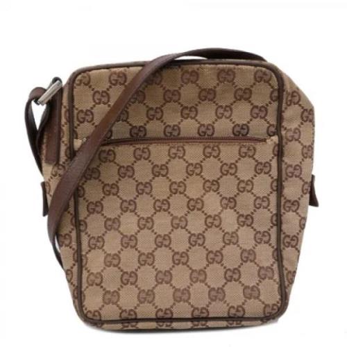 Pre-owned Canvas gucci-tasker