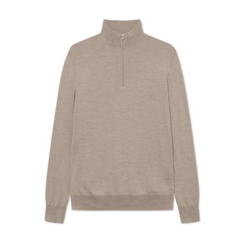 Greyson Half Zip Merino Strik Sweater