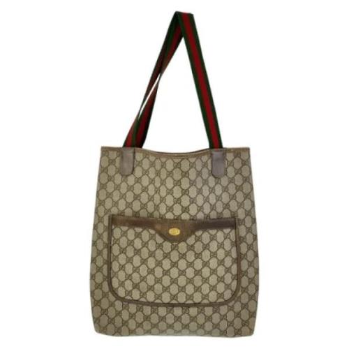 Pre-owned Canvas gucci-tasker