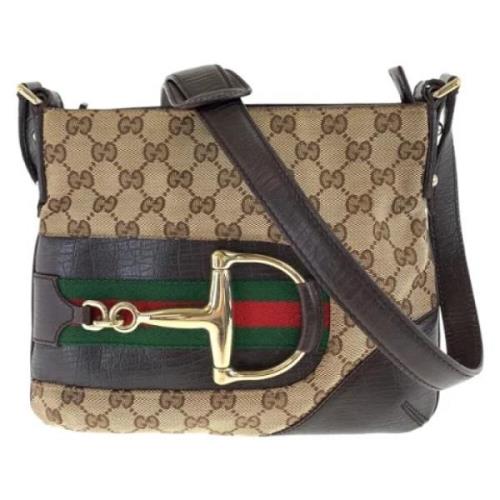 Pre-owned Canvas gucci-tasker