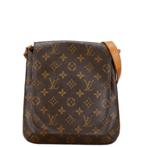 Pre-owned Canvas louis-vuitton-tasker