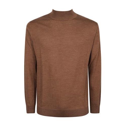 Merino Uld Rund Hals Sweater