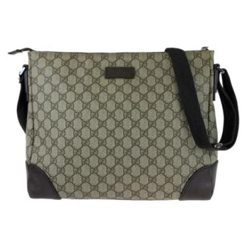 Pre-owned Canvas gucci-tasker