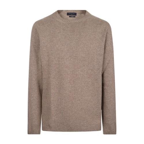 Merino Uld Rund Hals Sweater