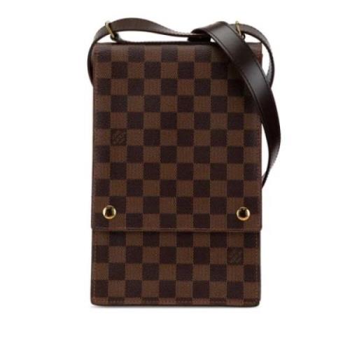 Pre-owned Canvas louis-vuitton-tasker