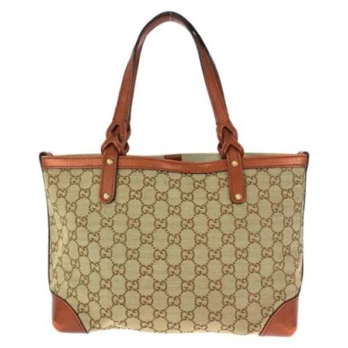 Pre-owned Canvas gucci-tasker