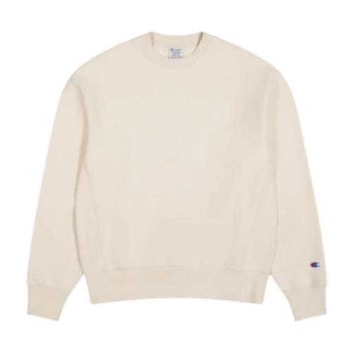 Børstet Fleece Sweatshirt Reverse Weave Kollektion