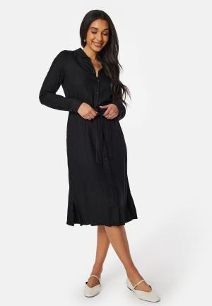 BUBBLEROOM Bella shirt dress Black 44