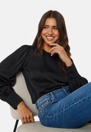 ONLY Jovana Ruby O-Neck Top Black S