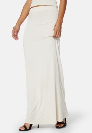 BUBBLEROOM Danielle Maxi Skirt  Cream L