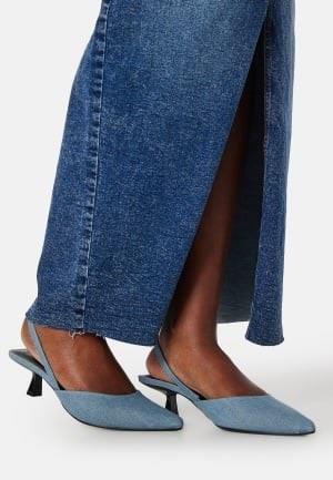 ONLY Coco-4 Denim Slingback Pump Light Blue Denim 39