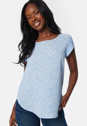 ONLY Oblvic ss AoP Top Blue/Patterned 34