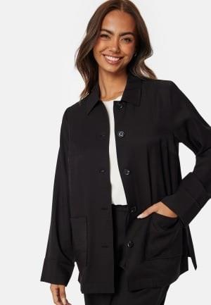 Happy Holly Stefanie Relaxed Jacket Black 40/42