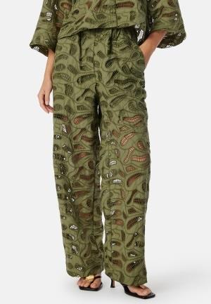 SELECTED FEMME Slfallia HW  Broderi Pant Olive 40