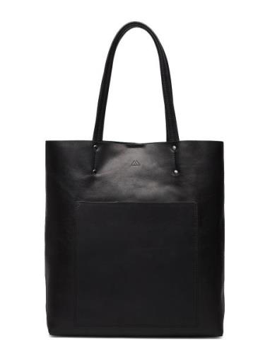 Ant Llambg Shopper, Antiq. Shopper Taske Black Markberg